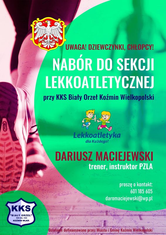 Nabór do sekcji lekkoatletycznej 
